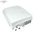 PG-FTTH0224A Inline-Wand montiert ABS-Material sperren Typ Outdoor Fiber Optic Terminal Distribution Box